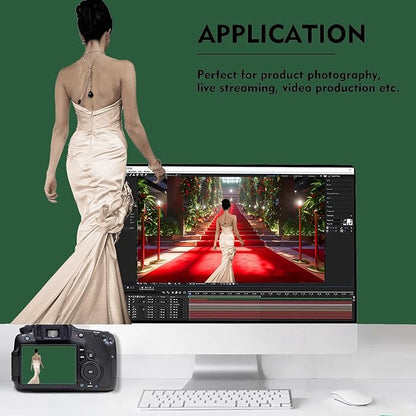 Dark Green Photography Backdrop for Photoshoot, Photo Backdrop Curtain, Perfect Dark Green Backdrops for Party Portrait Photoshoots Video Studio 10FTx20FT