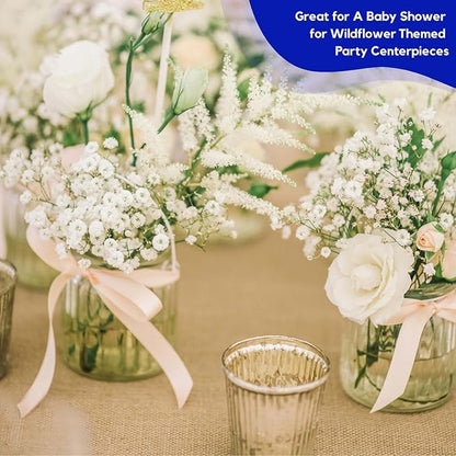 16 Pack Glass Bud Vases for Centerpieces - Bulk Small Flower Vases Set of 16, Mini Vintage Vases, 4 Styles for Party, Wedding Decorations, Baby Shower, Home Table Flower Décor (Clear)