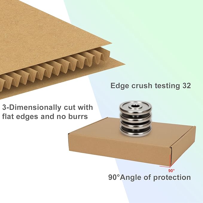 MEBRUDY 12x9x2 Inches Shipping Boxes Pack of 20, Small Corrugated Cardboard Box for Mailing Mailer Packing, Brown