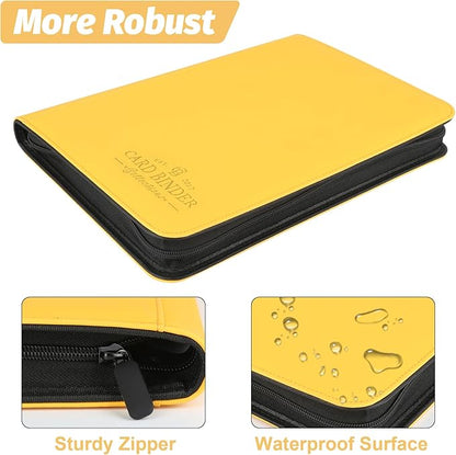 Trading Card Binder, Card Collection Binder Album Folder with 540 Side Loading Pockets, 9 Pocket Trading Card Album Folder for TGC,MTG, Baseball Cards, Yugioh