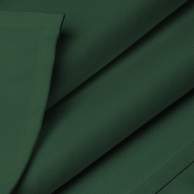 Lann's Linens - 10 Premium 70" x 120" Tablecloths for Wedding/Banquet/Restaurant - Rectangular Polyester Fabric Table Cloth - Hunter Green