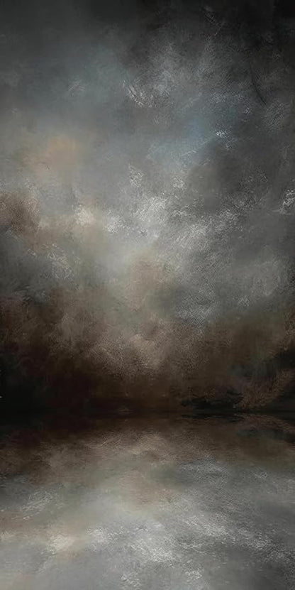 8x16ft Fabric Abstract Backdrop for Photography Vintage Portrait Old Master Background for Studio Prop