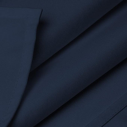 Lann's Linens - 10 Premium 60" x 126" Tablecloths for Wedding/Banquet/Restaurant - Rectangular Polyester Fabric Table Cloths - Navy Blue