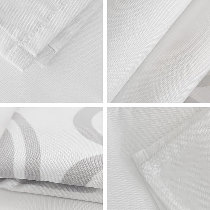 Fall Wildflowers Cotton Linen Table Runner for Dining Kitchen, Thanksgiving Pumpkin Outdoor Party Rustic Tablerunners Decoration, Botanical Floral Vintage Dresser Scarf Tablecloth Runners 13x72 Inches