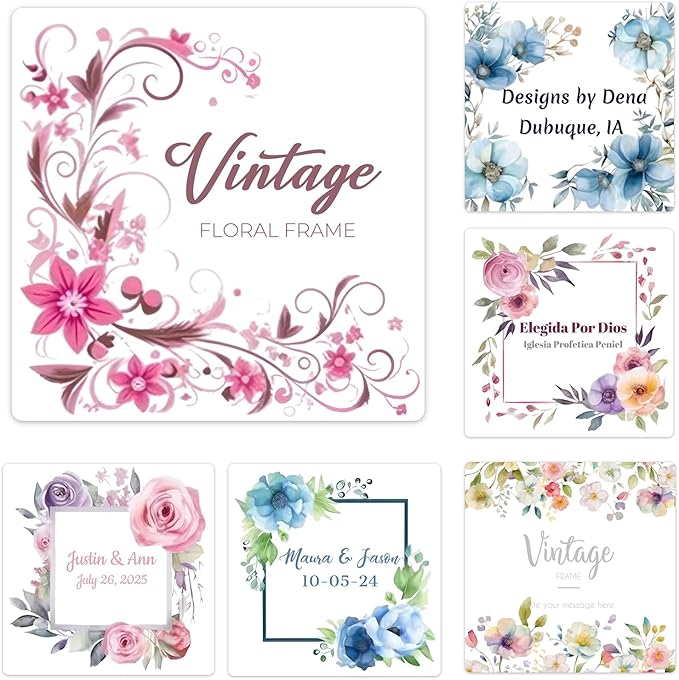 Custom Stickers Personalized Stickers Lables for Businesses Logo and Name,Birthday Party Wedding Favors Labels Custom Thank You Stickers
