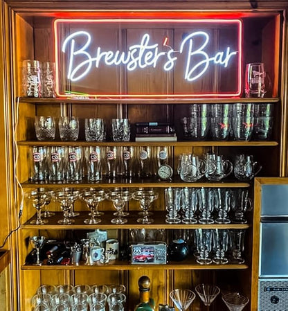 Custom Neon Sign, Custom LED Neon Sign Customizable for Wedding Bar Salon Beauty Business Light Up Name Sign, Personalized Neon Light Suitable for Events Birthday Gifts Decorations