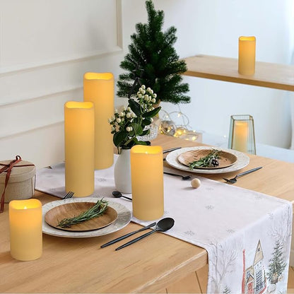 144-Pack LED Flameless Candles with Remote Control for Home and Special Occasions (Three Sizes)