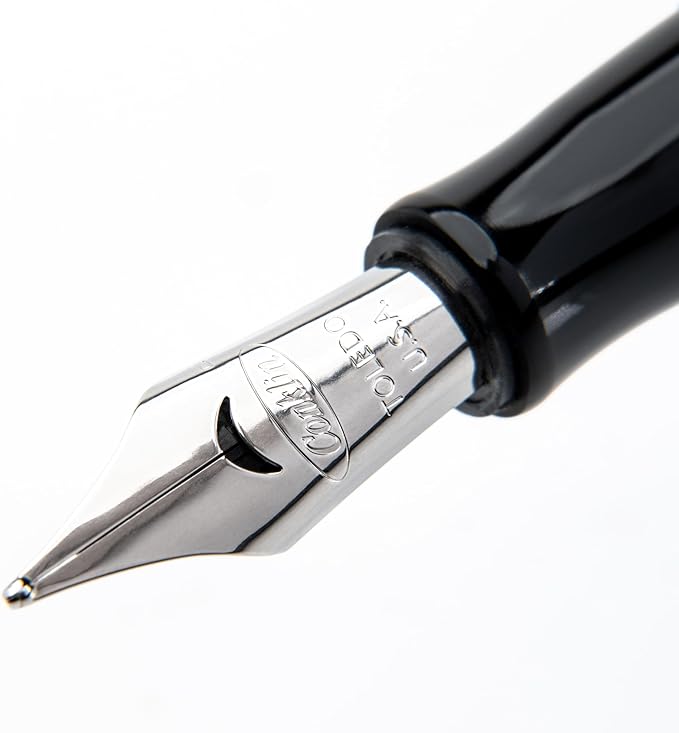 Conklin Duragraph Fountain Pen Orange Nights - Broad Nib, Elegant Writing Instrument with Bold Orange Finish