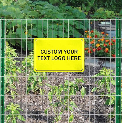 Custom Metal Signs, Personalize for Office, Home, Delivery - Your Image, Text, Photo, Pets, Kids Art - Made in USA