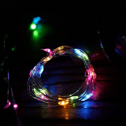 Upgraded 8 Pack Solar Wine Bottle Lights, 20LED Silver Wire Cork Lights Waterproof Fairy Lights for Liquor Bottles Crafts Party Wedding Halloween Christmas Decor(4 Colors)