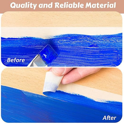 Masking Tape Bulk General Purpose Masking Painting Tape 55 Yards for Painting Home Office School Stationery Arts Crafts Basic Use, Easy Removal(72 Rolls,0.8 Inch)
