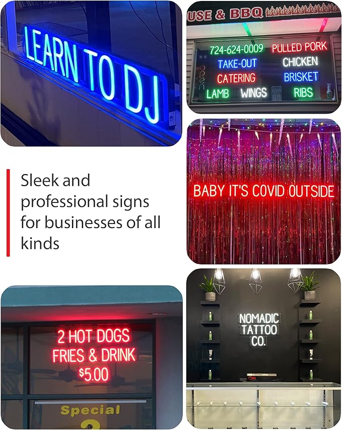 SpellBrite COLD BEER Sign | Beer-Related Sign with Neon Look, Green LED Light Source | 16.8" x 15.0"