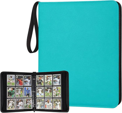 Trading Card Binder, Card Collection Binder Album Folder with 720 Side Loading Pockets, 9 Pocket Trading Card Album Folder for TGC,MTG, Baseball Cards, Yugioh