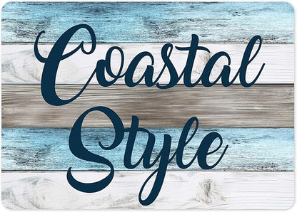 Custom Sign, Custom Street Sign, 11 Font Colors, 13 Font Styles, 4 Hole Options, 22 Sizes, 10x14 Inches, Rust Free DiBound, Fade Resistant, Made in USA by My Sign Center (Coastal)