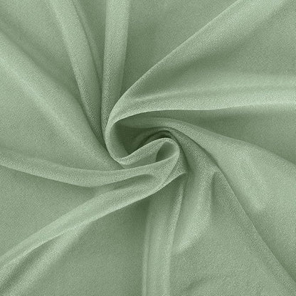 Sage Green Wedding Arch Draping Fabric 2 Panels 29" x 20 FT Wedding Drapes for Backdrop Sheer Green Curtains for Romantic Bridal Baby Shower Ceremony Birthday Party Fall Outdoor Events