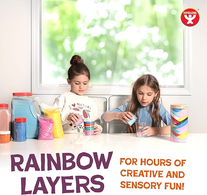 Hygloss Colored Sand for Crafts - 15 lb Bottle, Lavender - Vibrant Colorful Fine Sensory Play Sand Art Kits for Kids - Classroom Activities for Children 3 4 5 6 7 8 9 10 11 12 - Safe for Ages 3+