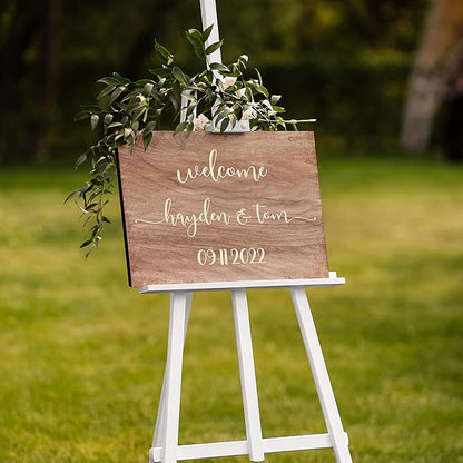 Personalized Signs for Home, Custom Sign with Any Text, 3 Sizes - 12 Background Options & 8 Fonts - Customizable Sign 14X11
