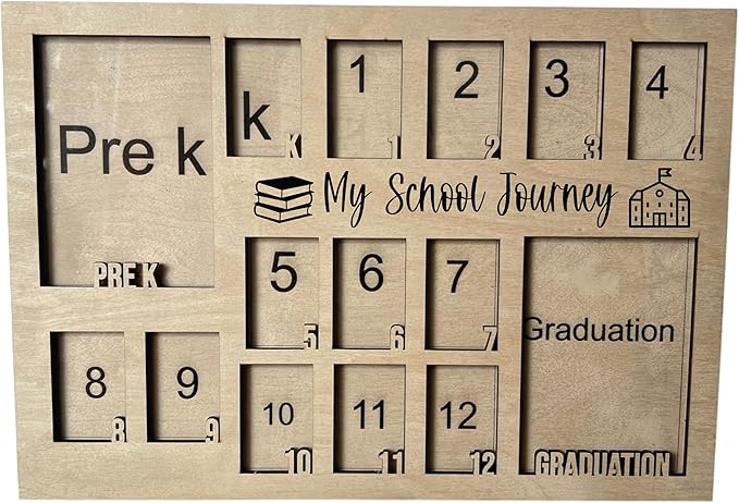Graduation Picture Frame, Pre k picture frame, Kids photo, Kindergarten Frame, Kids School Frame, School Picture (School Journey Pre-k)
