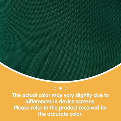 BRILLMAX 6 Pack Hunter Green Round Tablecloths 120 Inch - Circle Bulk Linen Polyester Fabric Washable Table Cloth Cover for Wedding Reception Banquet Birthday Party Buffet Restaurant