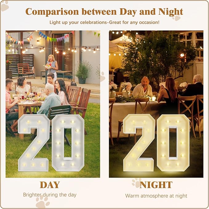 Marquee Light Up Letters: 3FT Large Decorative Signs for Party Decorations Baby Shower Birthday Wedding Engagement Anniversary, 3 Feet Tall Pre-Cut DIY Foamboard Letter V - Easy to Assemble