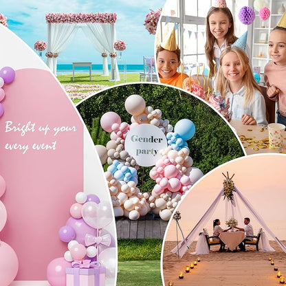 LEBENGURU Upgraded 5FT Wedding Arch Cover, Dusty Pink Spandex Fitted Arch Backdrop Cover, Round Top Chiara Stand Covers for Birthday Party Baby Shower Banquet Balloon Décor