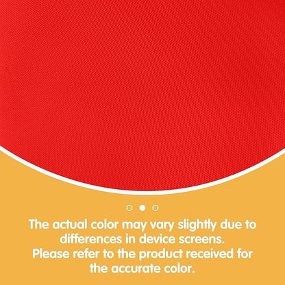 BRILLMAX 6 Pack Red Round Tablecloths 90 Inch - Circle Bulk Linen Polyester Fabric Washable Table Cloth Cover for Wedding Reception Banquet Birthday Party Buffet Restaurant