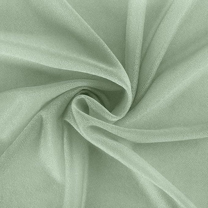 Sage Green Wedding Arch Draping Fabric 1 Panel 29" × 20FT Sheer Drapes Outdoor Curtain for Wedding Ceremony Baby Bridal Shower Arch Ceiling Backdrop Decor