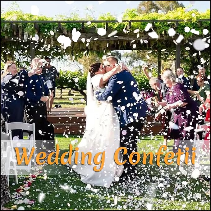 300 PCS Real White Rose Petals for Wedding, 2.82oz Fresh Rose Petals for Flower Girl to Throw, Flower Petal for Romantic Night Table Shower Party Decor