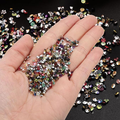 PATIKIL 14000Pcs Wedding Table Scatter Confetti Crystals 3mm Acrylic Diamonds Vase Fillers Gems for Table Centerpiece Decorations Bridal Shower Party, Light Blue AB