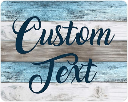 Custom Sign, Custom Street Sign, 11 Font Colors, 13 Font Styles, 4 Hole Options, 22 Sizes, 24x30 Inches, Rust Free DiBound, Fade Resistant, Made in USA by My Sign Center (Coastal)
