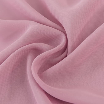 6Pack 9ft Chiffon Table Runner 14x108 Inch Sheer Romantic Table Runner for Wedding Birthday Party Bridal Shower Outdoor Decoration-Dusty Pink