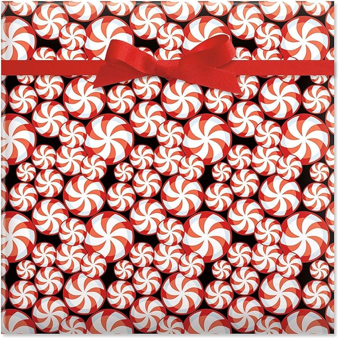 Current Christmas Candy Rolled Wrapping Paper - Premium Jumbo 23-Inch x 32-Foot Gift Wrap Roll, 61 Square Feet Total