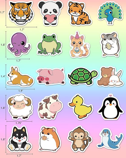 600 Pcs Stickers for Kids, Cute Water Bottle Stickers for Kids Waterproof, Vinyl Laptop Kid Sticker Pack, Kid Classroom Prizes for Elementary Students