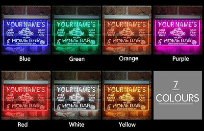 ADVPRO Personalized Your Name Custom Home Bar Beer Established Year Single Color LED Neon Sign 16 x 12 Inches st4s43-p11-tm-p