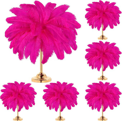 80 Pcs Large Natural Ostrich Feathers Plumes 14-16 Inch Bulk for DIY Crafts Wedding Party Centerpiece Vase