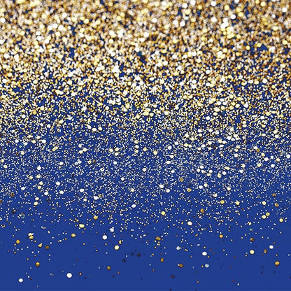SJOLOON Blue Glitter Backdrop Royal Photo Backdrop for Birthday Party Decoration Graduation Studio Props 12558 (8x8FT)