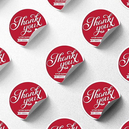 Custom Logo Stickers for Business, Personalised Logo Labels - Any Shape, Waterproof Vinyl Perfect for Branding & Packaging