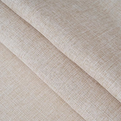 NLMUVW Oatmeal Linen Tablecloth Rectangle 8ft, Rustic Textured Table Cloth Water Resistant Farmhouse Table Cover for Kitchen Dining Party Coffee, 54x120 Inch
