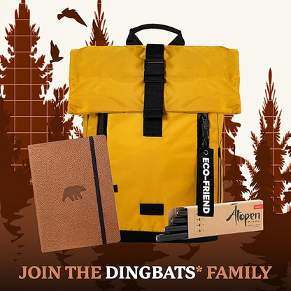 Dingbats A5 Wildlife Ruled Notebook Journal - Premium Vegan Leather Softcover Executive Journal for Women & Men - Work, Note Taking, Writing & Travel