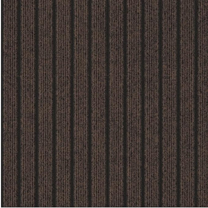 Ottomanson 2'7" x 50' Hallway Runner with Scraper Pile - Extra Durable Non-Slip Rug Mat for Indoor & Outdoor Use - Ideal for Kitchen, Entryway & Garage - High-Traffic Carpet, Brown