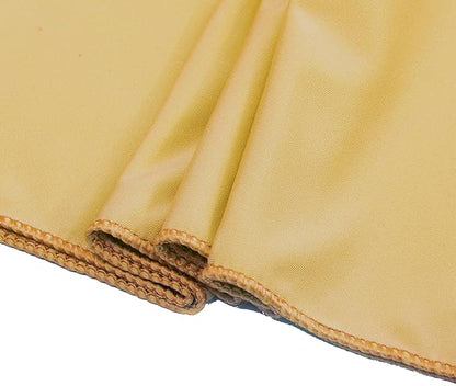 MDS Pack of 250 Spandex Chair Sashes Bows Elastic Stretch Dining Chair Bands Ties Without Slider Buckle Universal fits for Wedding Baby Shower Birthday Party Banquet Event Decoration - Gold