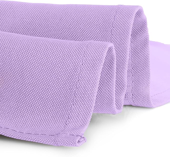 Gee Di Moda Rectangle Tablecloth - 60 x 102 Inch Lavender Table Cloth for 6 Foot Rectangle Table - Heavy Duty Washable Fabric - for 6 Ft Buffet Table, Holiday Party, Dinner, Wedding & Baby Shower