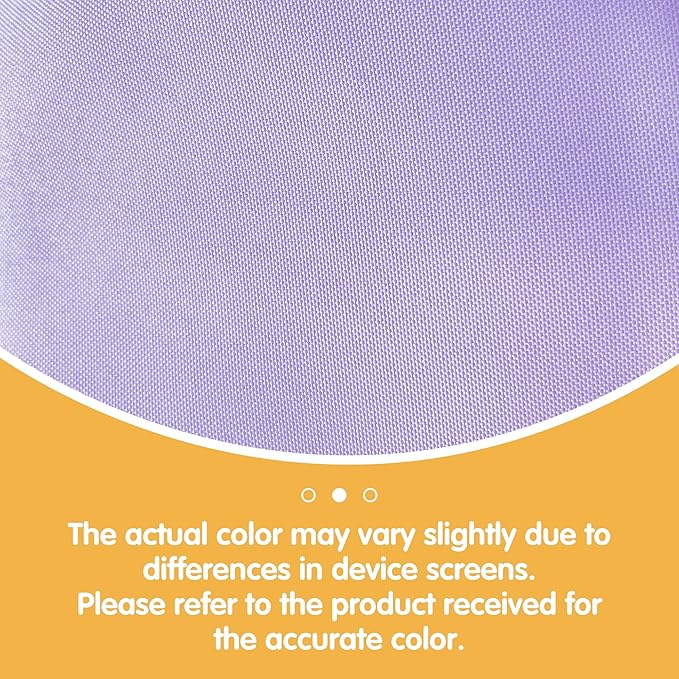 BRILLMAX 6 Pack Lavender Round Tablecloths 108 Inch - Circle Bulk Linen Polyester Fabric Washable Table Cloth Cover for Wedding Reception Banquet Birthday Party Buffet Restaurant
