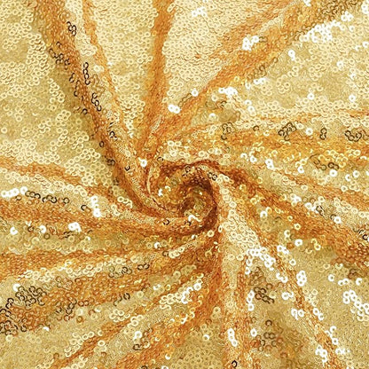 Eternal Beauty Gold Sequin Backdrop, 5x7 Ft Glitter Background Curtains for Shimmer Photography Party Wedding Birthday Back Drop Decor