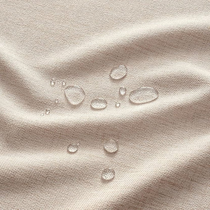 MIULEE Natural Linen Tablecloth 52x70 Inch Rectangle Table Cloth Waterproof,Stain Resistant & Wrinkle Resistant for Dining Party Wedding