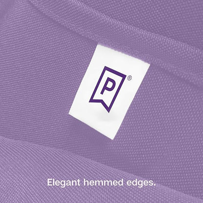 Gee Di Moda Rectangle Tablecloth - 60 x 126 Inch Lavender Table Cloth for 8 Foot Rectangle Table - Heavy Duty Washable Fabric - for 8 Ft Buffet Table, Holiday Party, Dinner, Wedding & Baby Shower