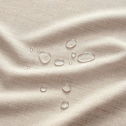MIULEE Ivory Linen Tablecloth 60x120 Inch Rectangle Table Cloth Waterproof,Stain Resistant & Wrinkle Resistant for Dining Party Wedding