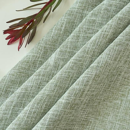 maxmill Flaxy Faux Linen Tablecloth with 2-Tone Slubby Texture Wrinkle Free Anti-Shrink Soft Table Cloth for Kitchen Dining Tabletop for Outdoor and Indoor Use Rectangle 60 x 84 Inch Sage