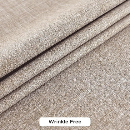 Fitable Faux Linen Tablecloths for Rectangle Tables: Water & Stain Resistant Farmhouse Table Cloth, Washable Burlap Textured Table Covers for Kitchen Dining Party(2 Pack, 60x120 Inch, Nature)