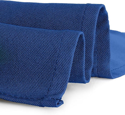 Gee Di Moda Rectangle Tablecloth - 60 x 126 Inch Royal Blue Table Cloth for 8 Foot Rectangle Table - Heavy Duty Washable Fabric - for 8 Ft Buffet Table, Holiday Party, Dinner, Wedding & Baby Shower